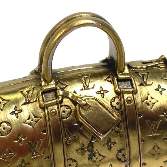 LOUIS VUITTON Novelty Not for Sale Monogram Duffle Bag Keepall Motif Paperweight - Picture 2 of 11